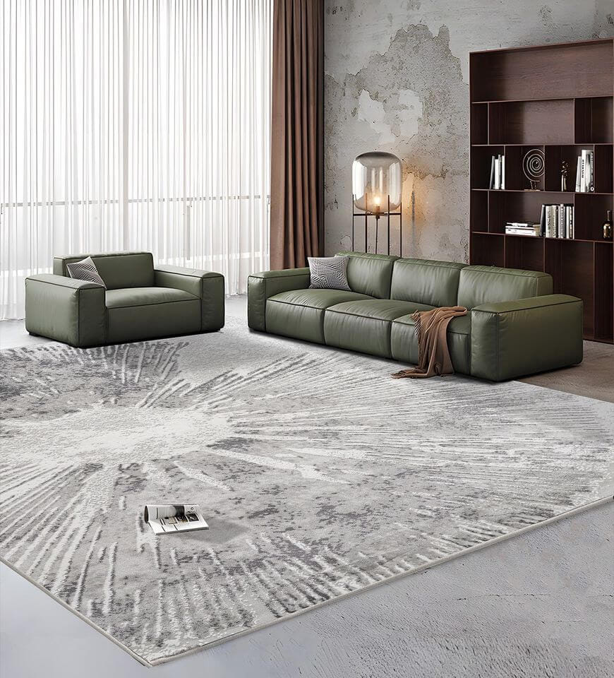 พรม MJHOMEDESIGNS BOSTON SERIES 30 ขนาด 240X340 ซม. เทา_4